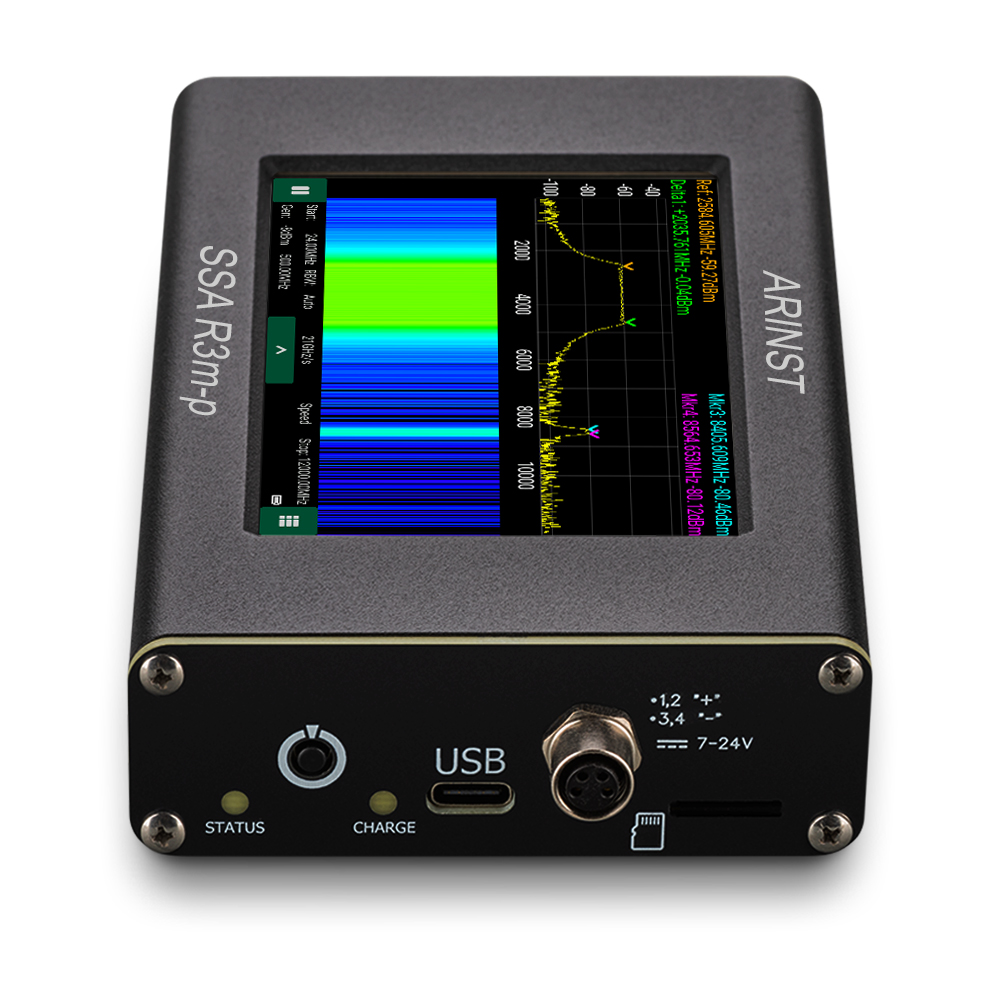 Arinst SSA R3m-p портативный анализатор спектра, 138 МГц - 8,7 ГГц