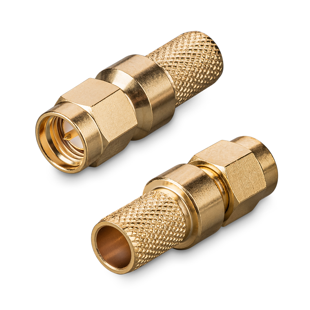 Разъем SMA(male) на кабель LMR-300, обжимной