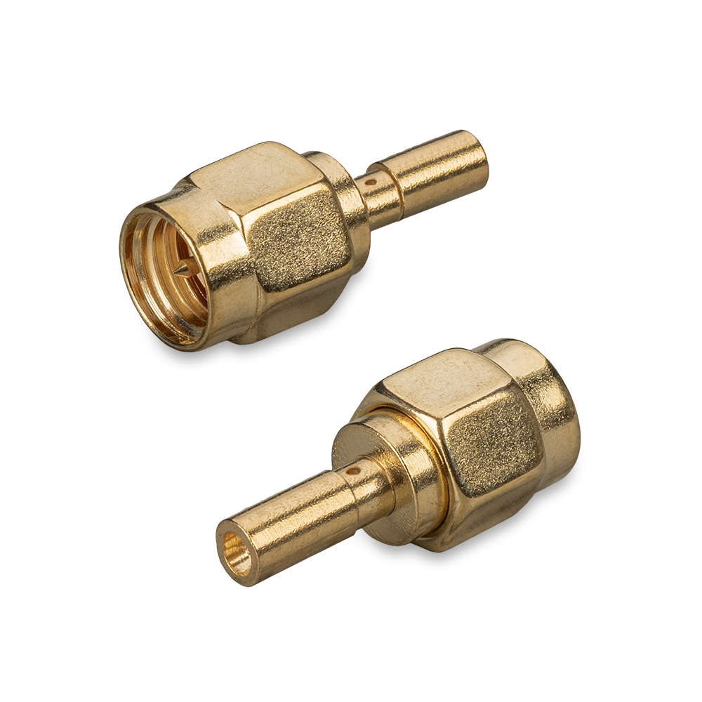 Разъем SMA (male) под пайку на кабель RG-405 до 18 ГГц